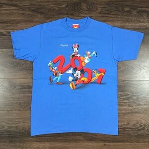 Disney Mickey Mouse & Friends Y2K 2000’s Vintage Florida Walt Disney World Shirt